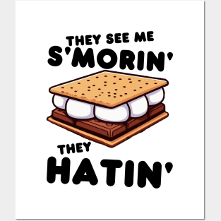 Funny S'mores Posters and Art